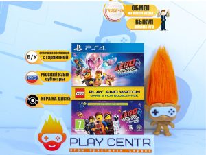 LEGO Movie 2 Game & Film Double Pack (игра+фильм) (PS4) б/у