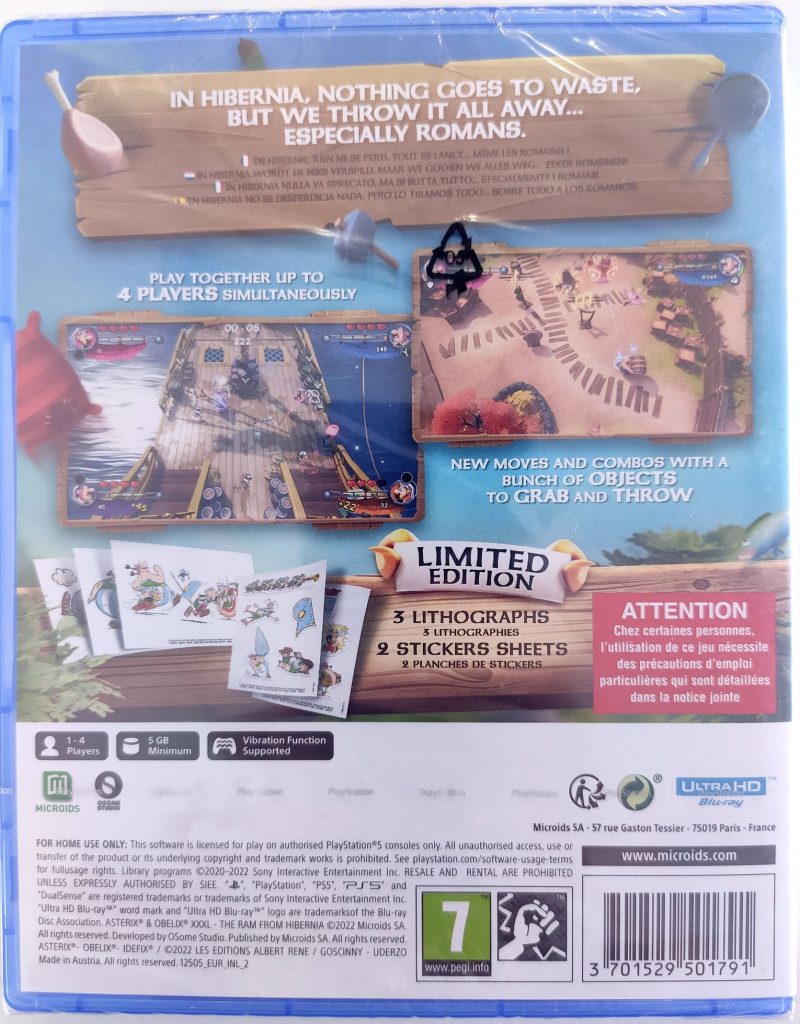 Asterix & Obelix XXXL: The Ram From Hibernia Limited Edition (PS5)