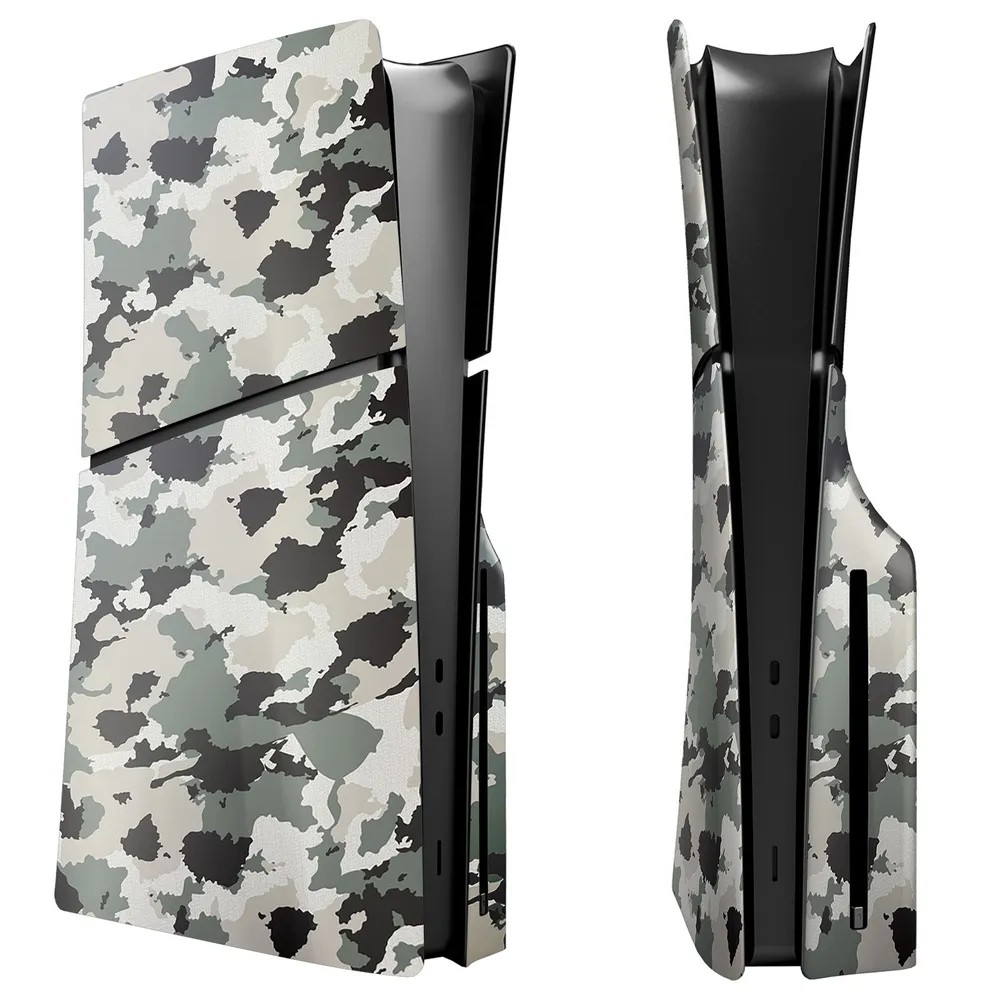 Силиконовый защитный чехол PS 5 Slim Disc Camuflage (GNS-28-006)