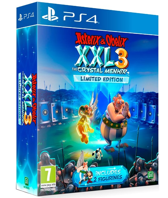 Asterix & Obelix XXL 3 The Crystal Menhir Limited Edition (PS4) б/у