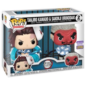 Фигурка: Funko Demon Slayer: Tanjiro Kamado & Sakonji Urokodaki