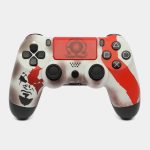 Геймпад Playstation 4 Реплика (God of War Красно-белый)