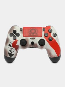 Геймпад Playstation 4 Реплика (God of War Красно-белый)