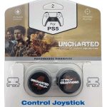 Накладки на стики пластик Uncharted A Thiefs End (Черные) 2шт