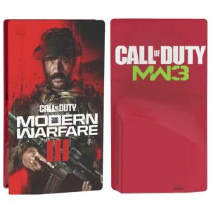 Силиконовый защитный чехол PS 5 Slim Disc Call of Duty Modern Warfare-3 (GNS-28-002)