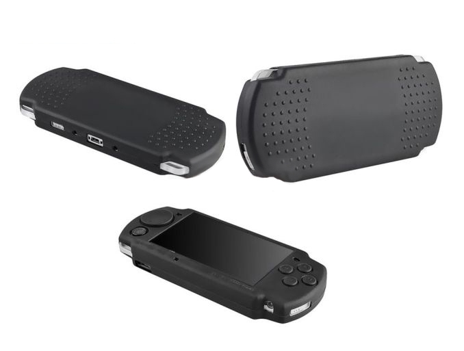 Силиконовый чехол PSP 2000/3000 (черный)