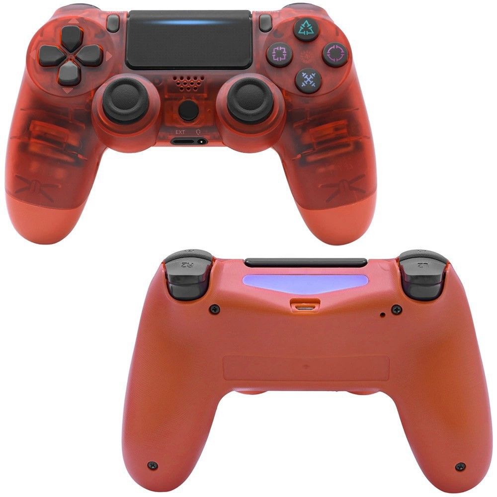 Геймпад Playstation 4 Реплика (Красный кристалл)