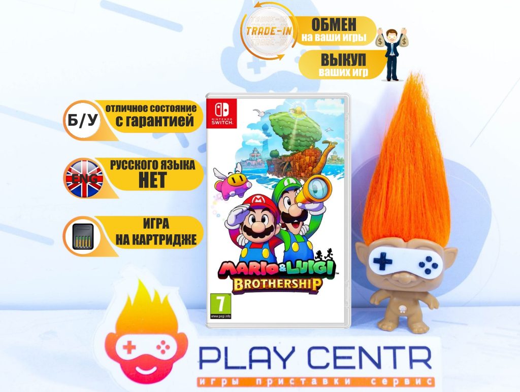 Mario & Luigi Brothership (Switch) б/у