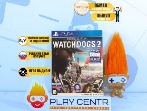 Watch Dogs 2 Deluxe Edition б/у (PS4)