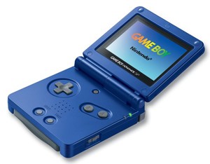 GameBoy Advance SP Синяя б/у