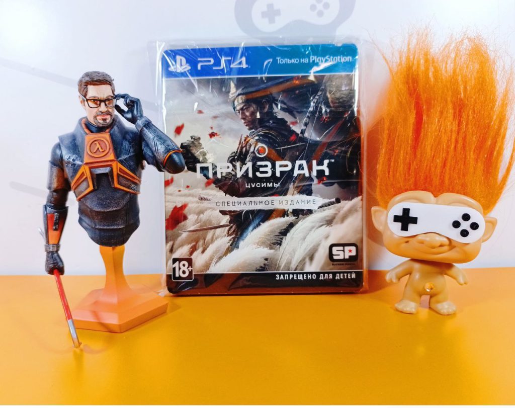 Призрак Цусимы Специальное издание Steelbook [без игры] (PS4) б/у
