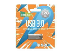 USB 3.0 Флеш - накопитель More Choice 128GB MF128M (серебро металл)
