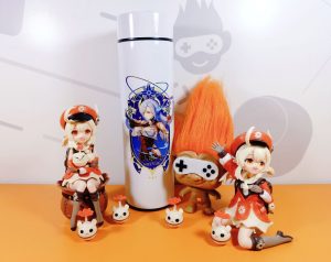 Термос с электронным термопоказателем Genshin Impact Shenhe