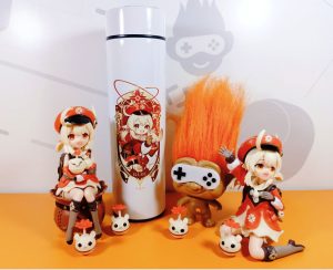 Термос с электронным термопоказателем Genshin Impact Klee