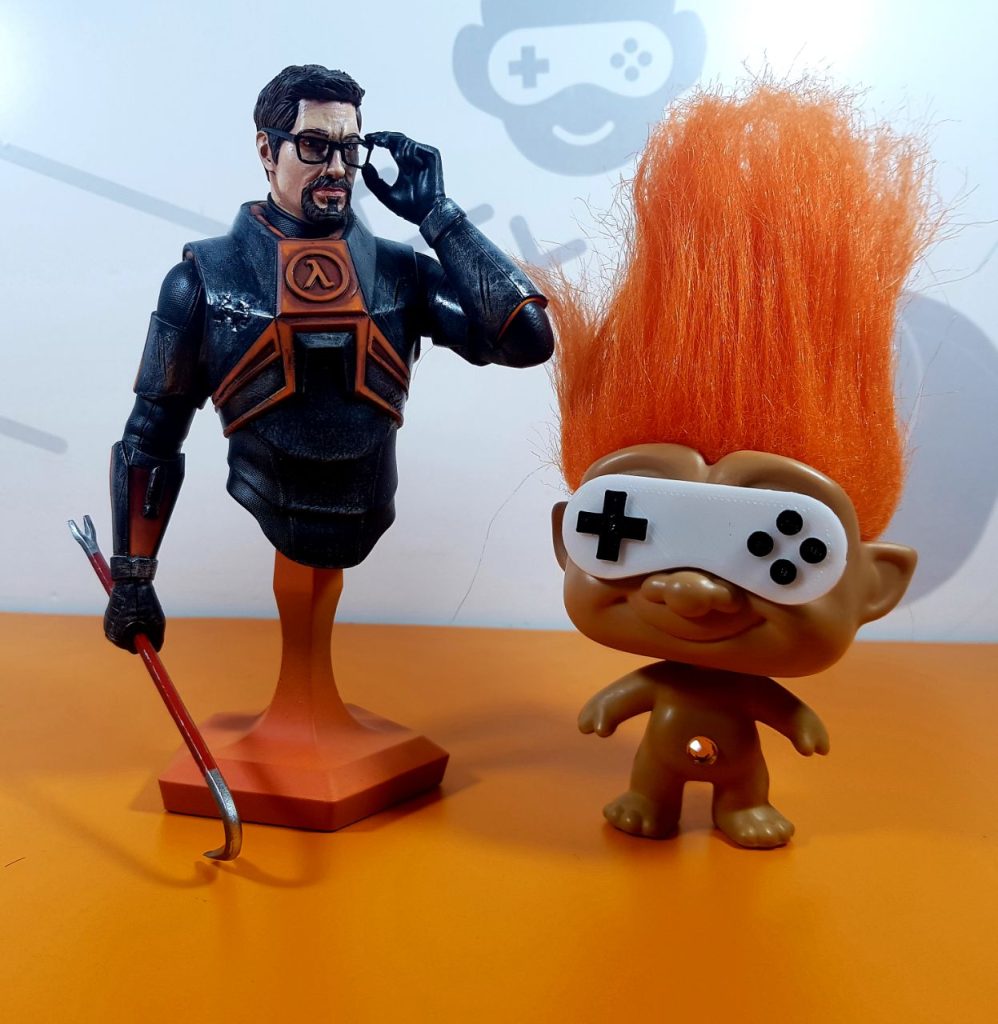 Фигурка ручной работы (3D печать) Gordon Freeman (Half-Life)