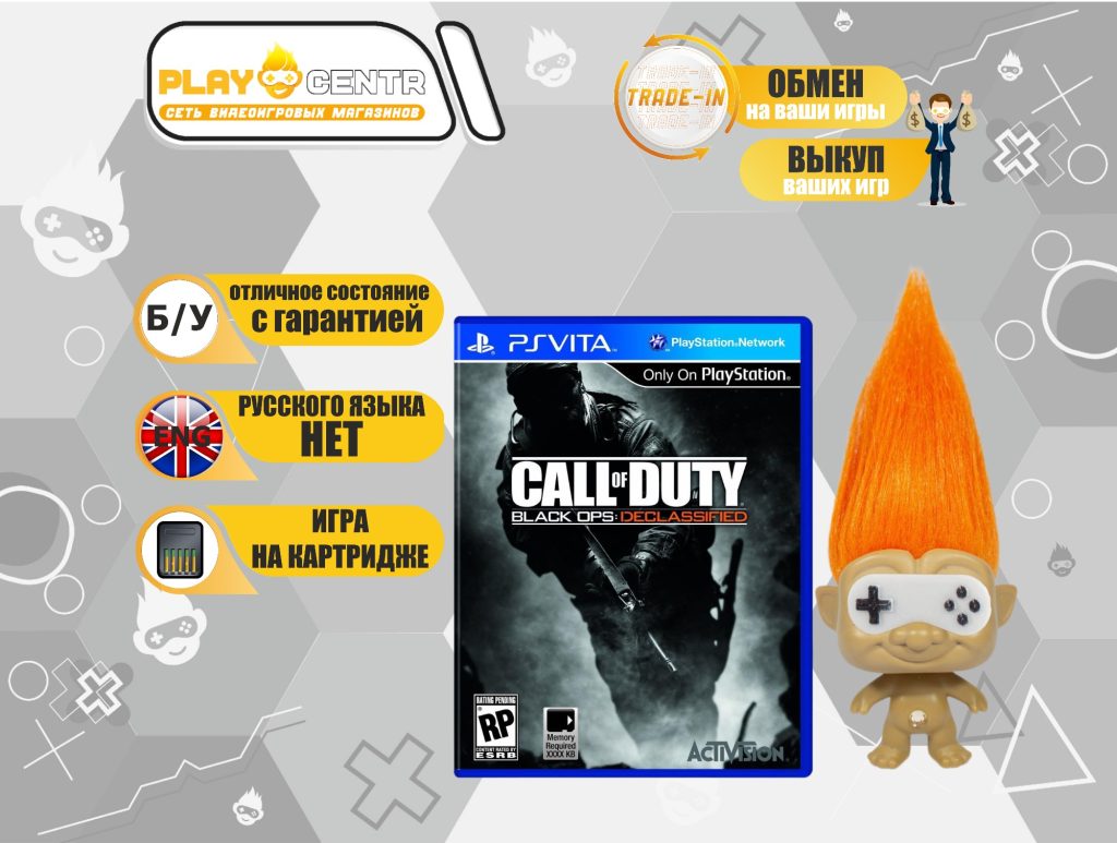 Call Of Duty: Black Ops Declassified ENG (PS Vita) б/у
