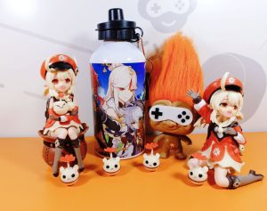Металлические бутылки для воды Genshin Impact