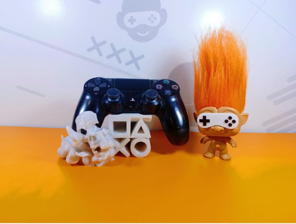 Держатель для геймпада универсальный (3D печать) череп