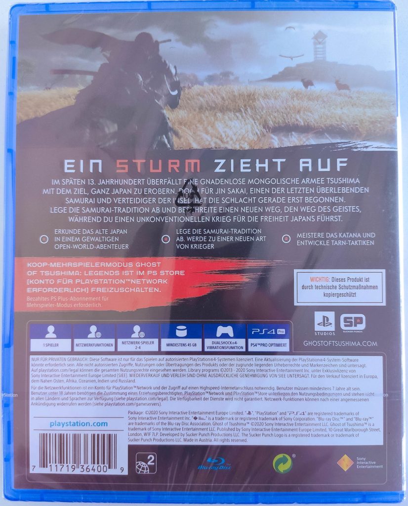 Ghost of Tsushima (Призрак Цусимы) (PS4)