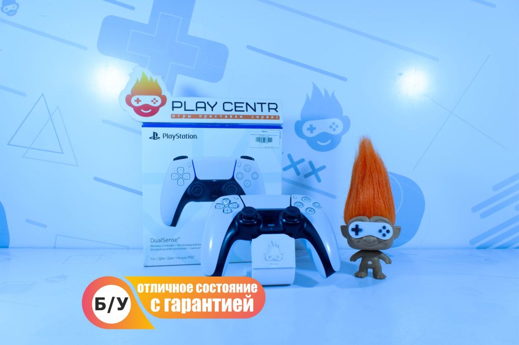 Геймпад Sony PlayStation 5 DualSense Белый б/у