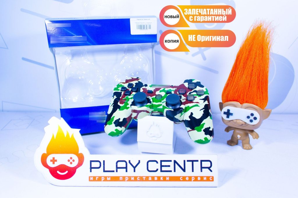 Геймпад для PS3 камуфляж (Желто-зелено-коричневый)