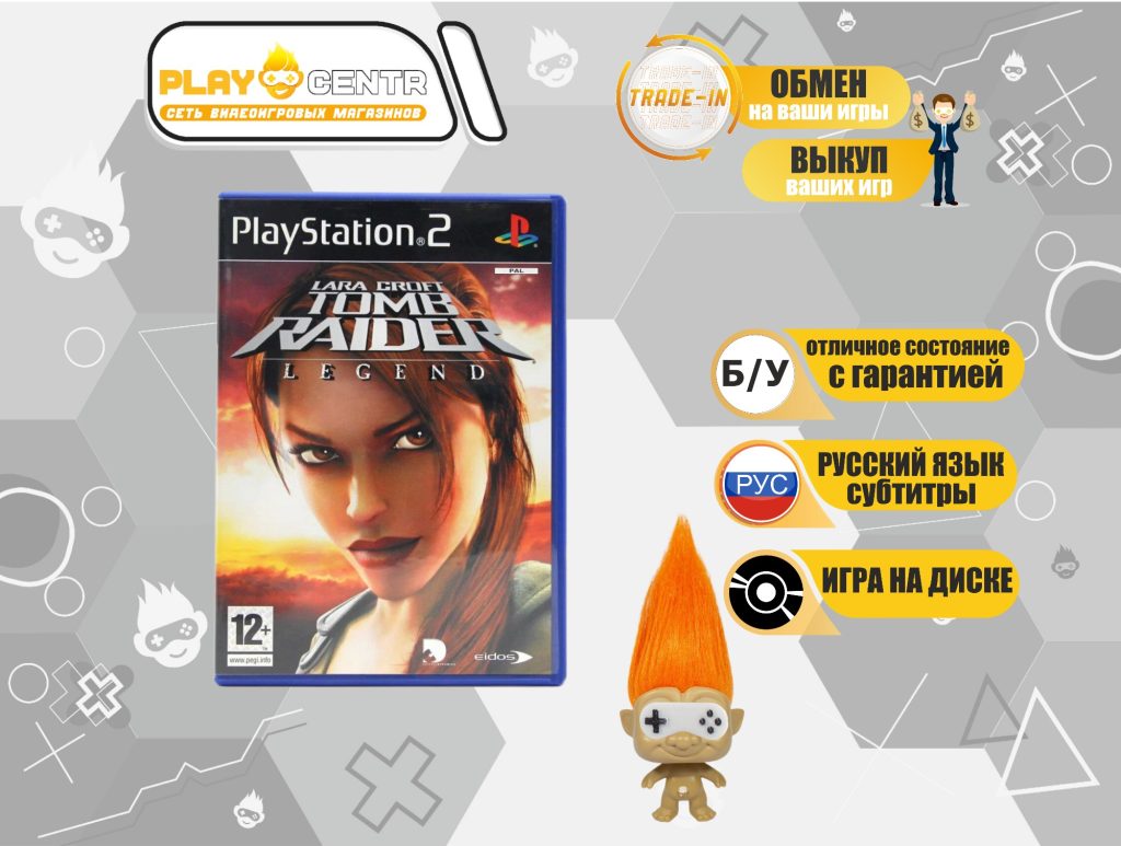 Lara Croft Tomb Raider: Legend (PS2) б/у