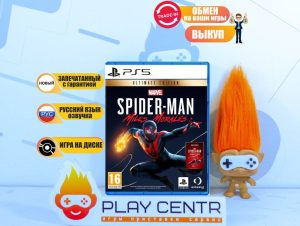 Marvel Человек-Паук Майлз Моралес (Spider-Man Miles Morales) Ultimate Edition (PS5)