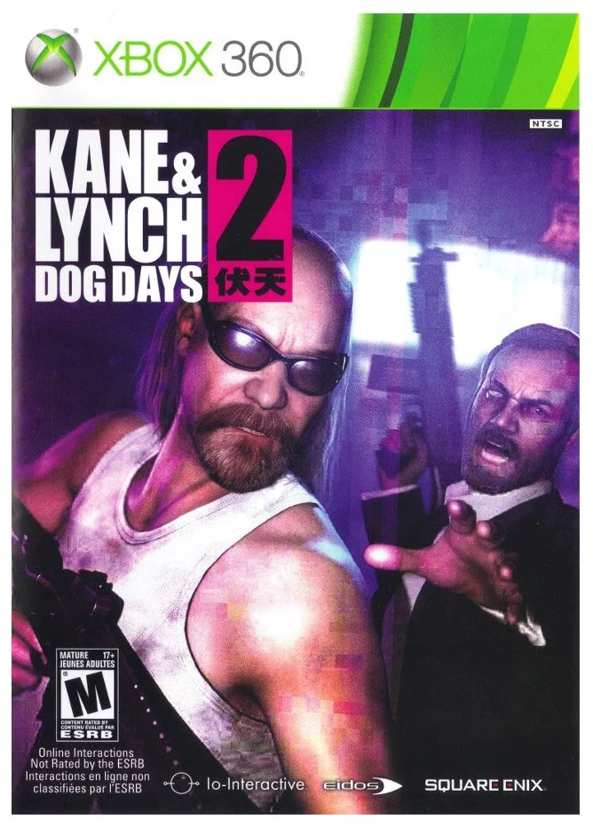 Kane & Lynch 2 Dog Days (Xbox 360) б/у
