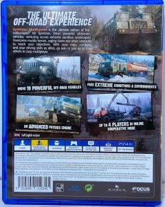 MudRunner A Spintires Game (PS4) б/у