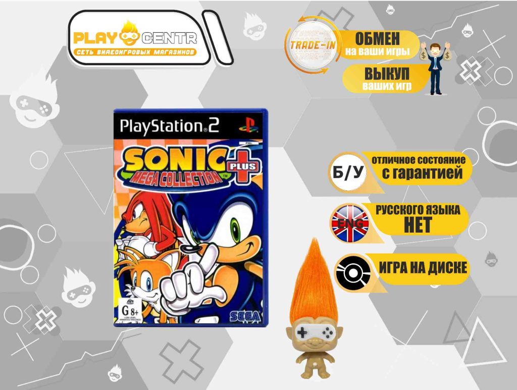 Sonic Mega Collection Plus (PS2) б/у