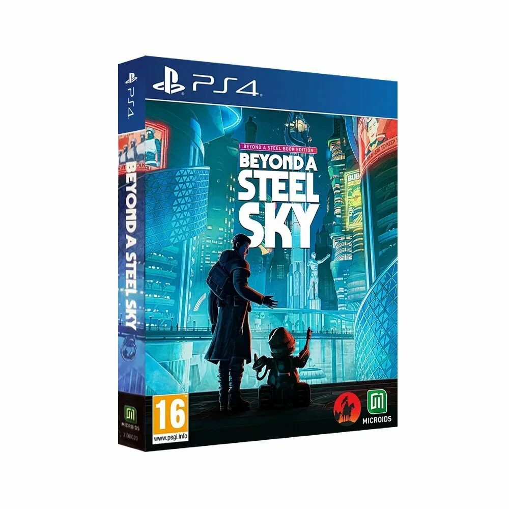 Beyond a Steel Sky Steelbook Edition [рус. субтитры] (PS4)