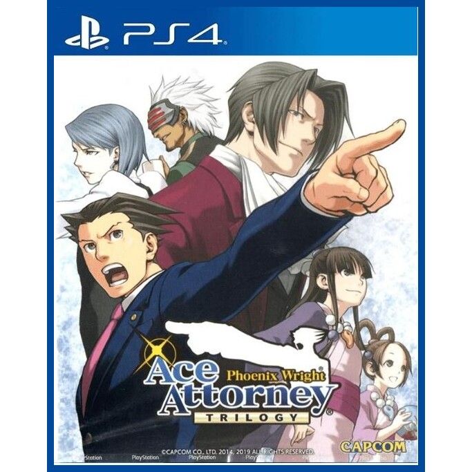 Phoenix Wright: Ace Attorney Trilogy (Eng) (PS4)