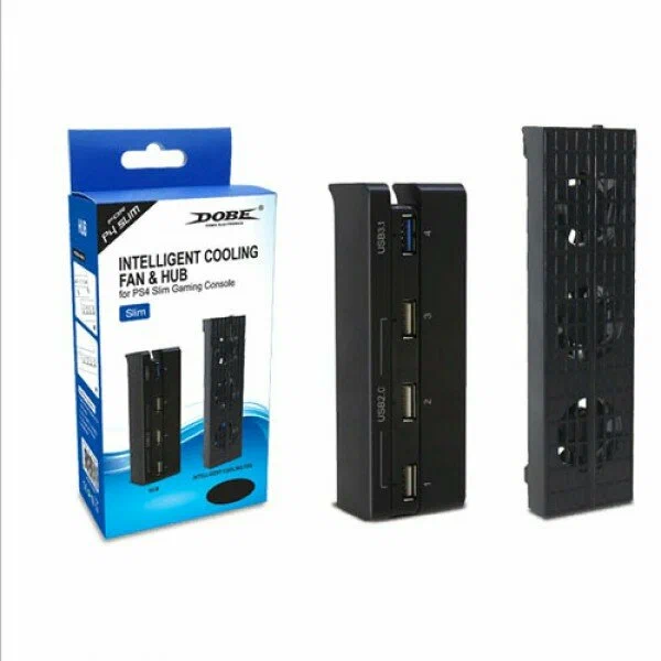 Набор Dobe Intelligent Cooling Fan & USB Hub + Охлаждающие кулеры (Slim) (TP4-896) б/у