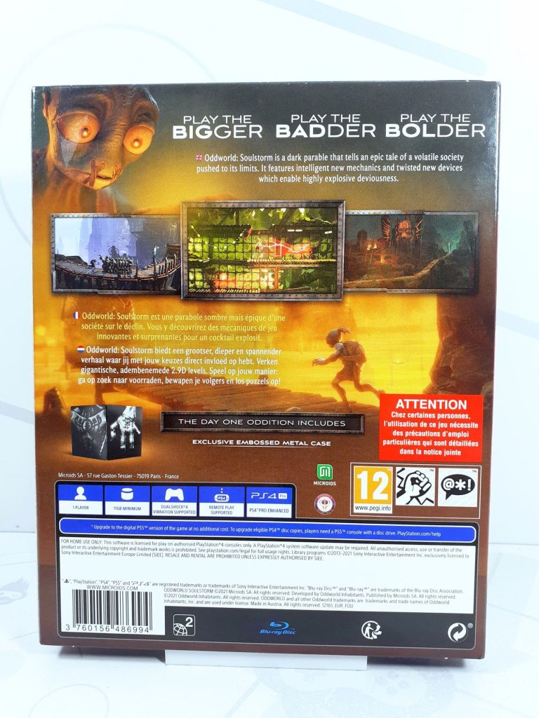 Oddworld: Soulstorm [рус. субтитры] (PS4) б/у
