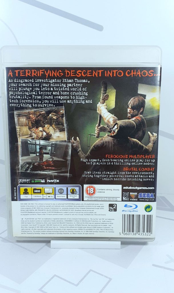 Condemned 2 [Eng] (PS3) б/у