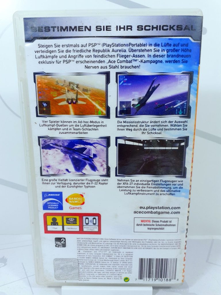 Ace Combat X Skies of Deception [Eng] (PSP) б/у