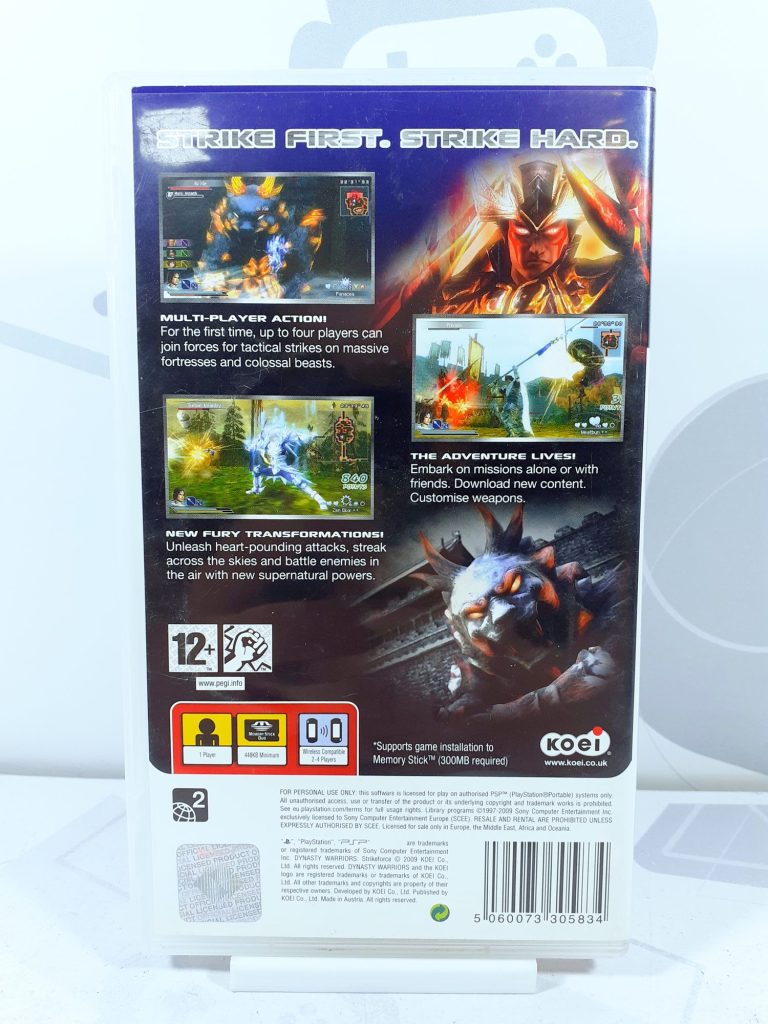 Dynasty Warriors Strikeforce [Eng] (PSP) б/у
