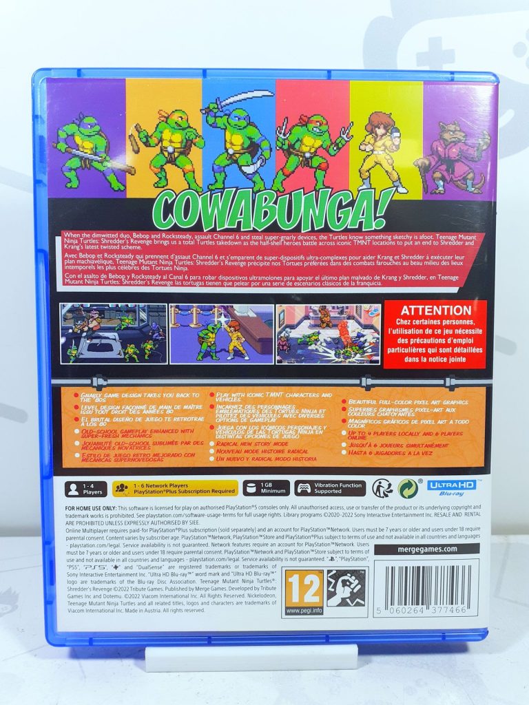Teenage Mutant Ninja Turtles: Shredder's Revenge [Eng] (PS5) б/у