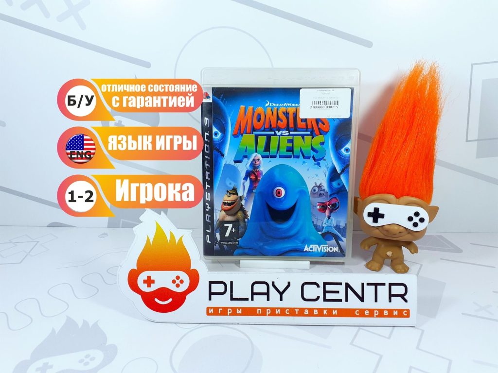 Monsters vs Aliens [Eng] (PS3) б/у