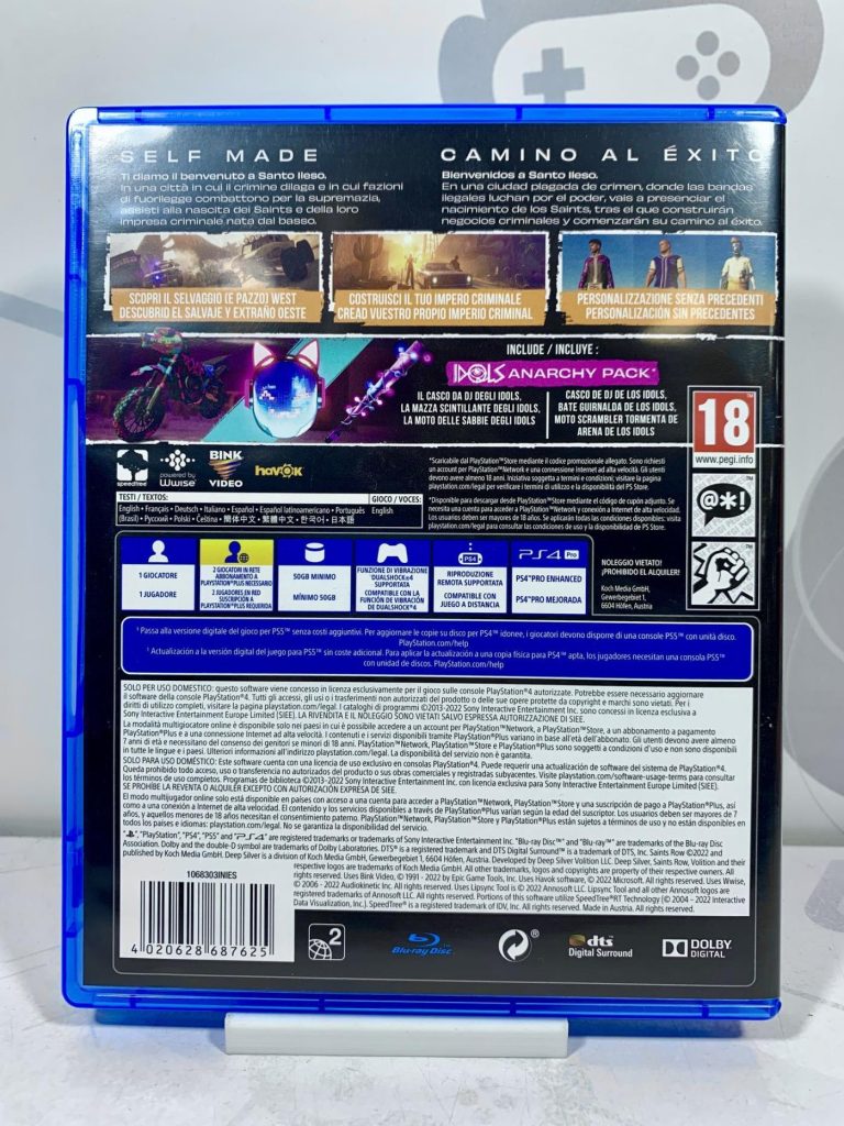 Saints Row [рус.субтитры] (PS4) б/у