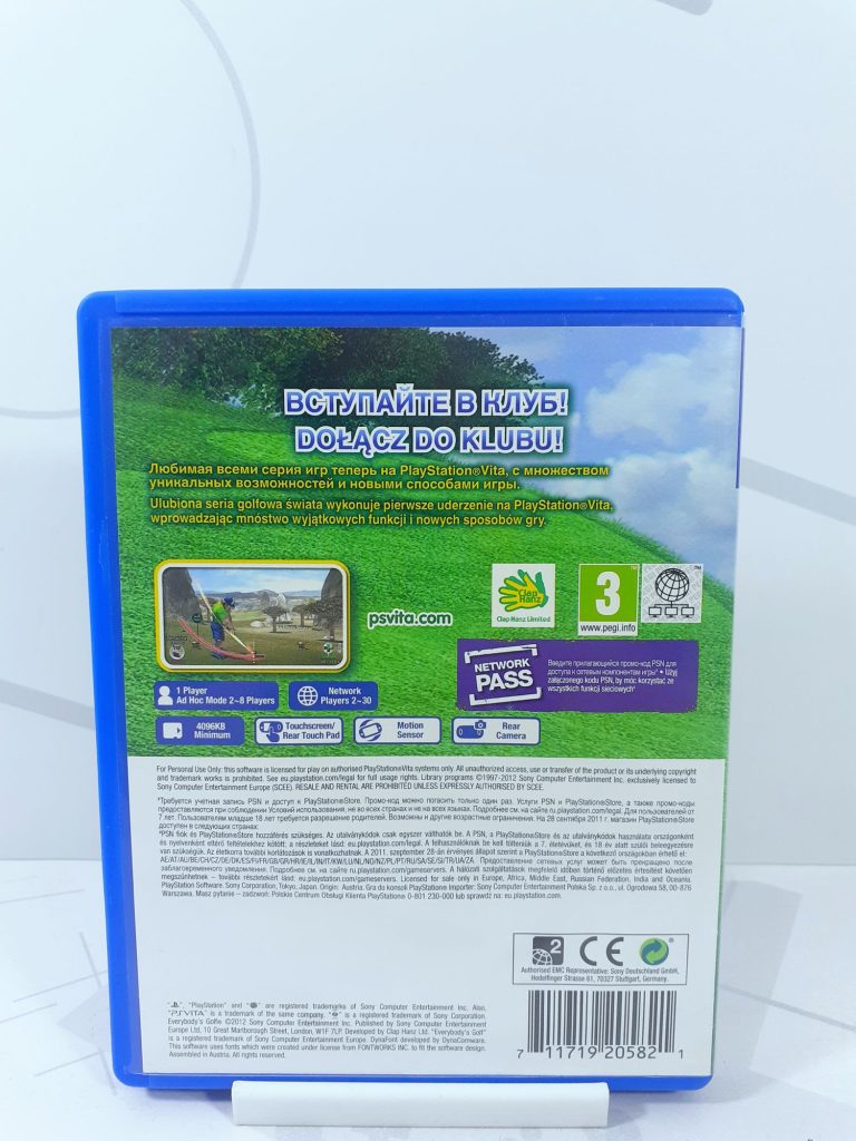 Everybody`s Golf [Eng] (PS Vita) б/у