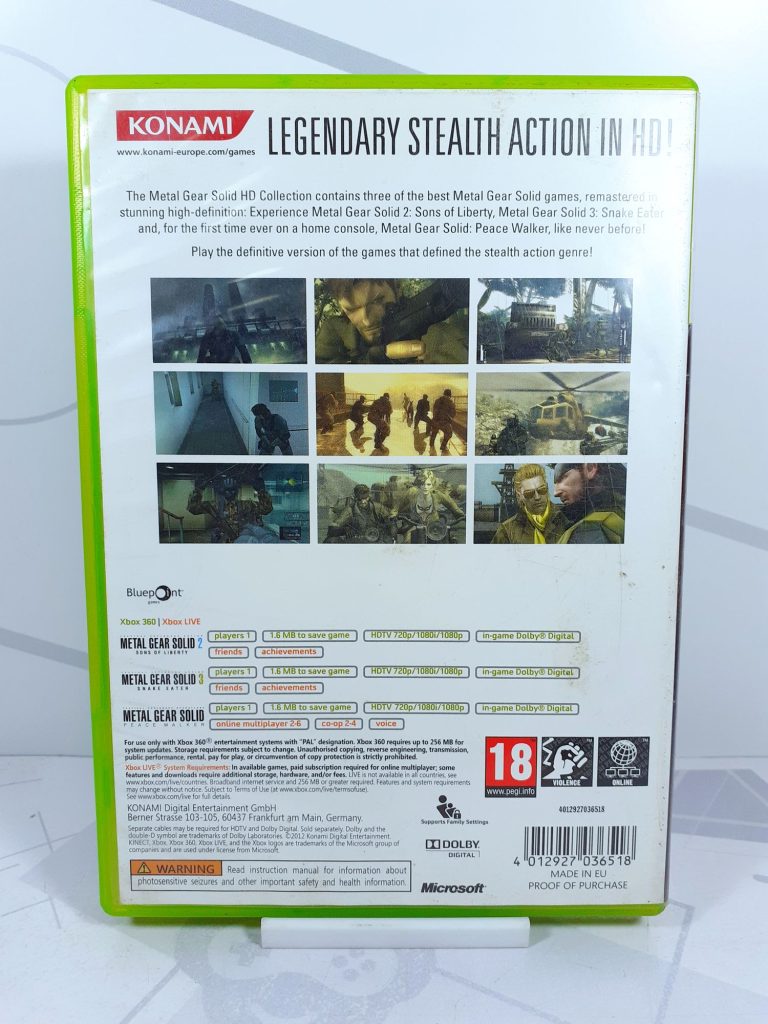 Metal Gear Solid HD Collection [Eng] (Xbox 360) б/у