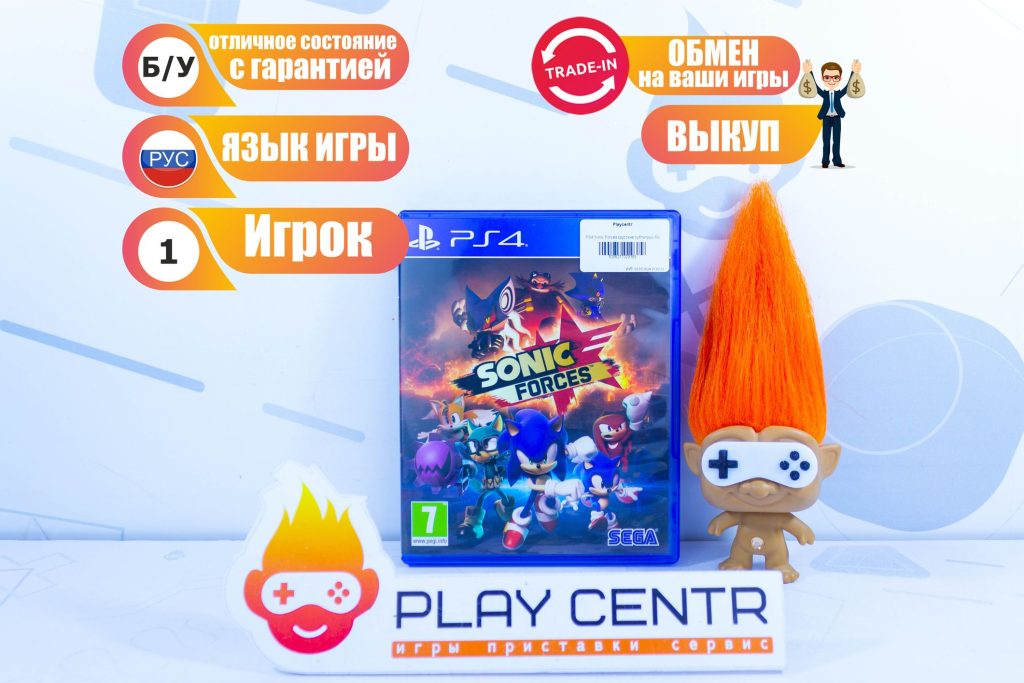 Sonic Forces [рус.субтитры] (PS4) б/у