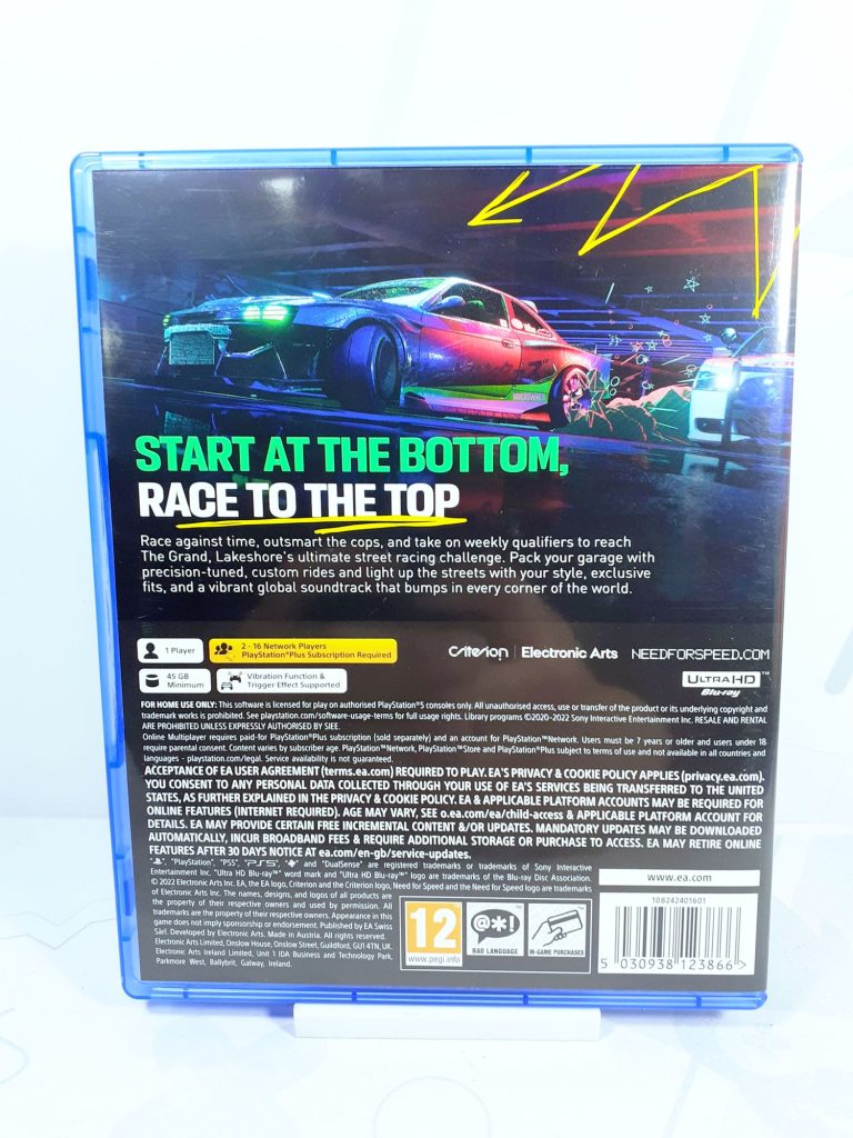 Need for Speed Unbound [Eng] (PS5) б/у