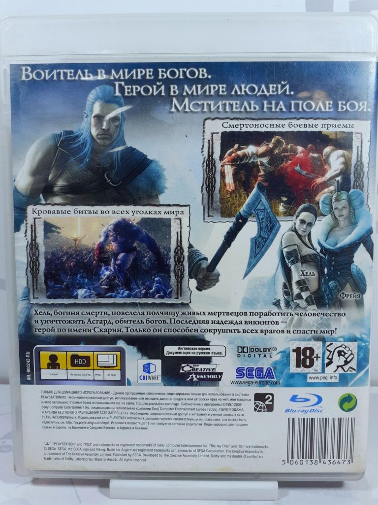 Viking Battle For Asgard [Eng] (PS3) б/у