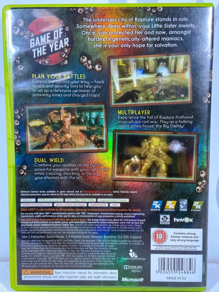 Bioshock 2 [Eng] (Xbox 360) б/у