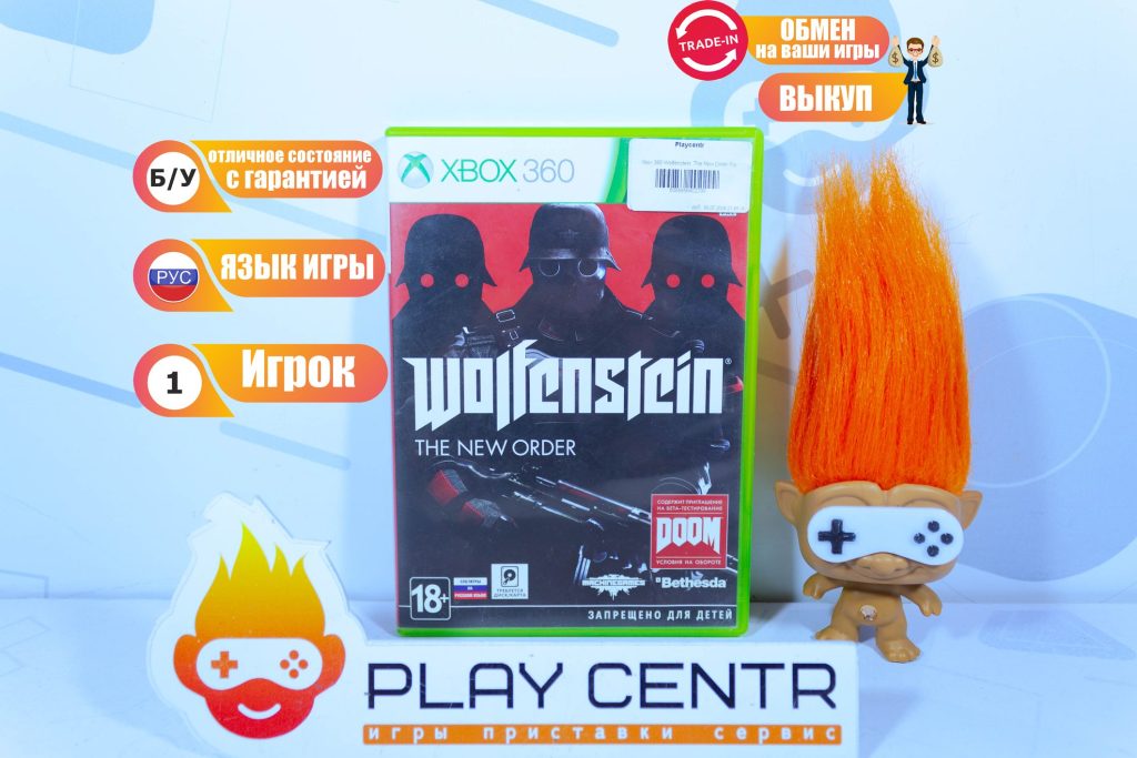 Wolfenstein: The New Order [рус.субтитры] (Xbox 360) б/у