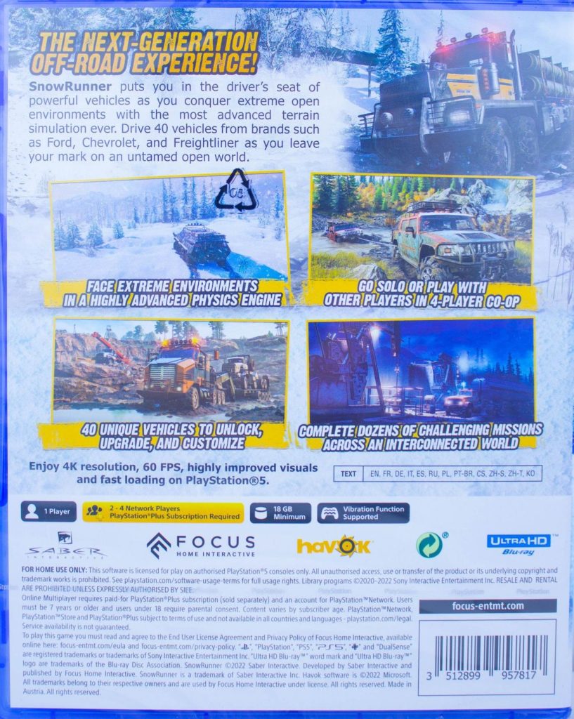 SnowRunner [рус.субтитры] (PS5)