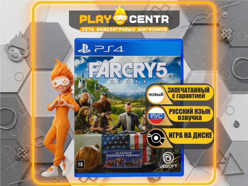 Far Cry 5 [рус.озвучка] (PS4)