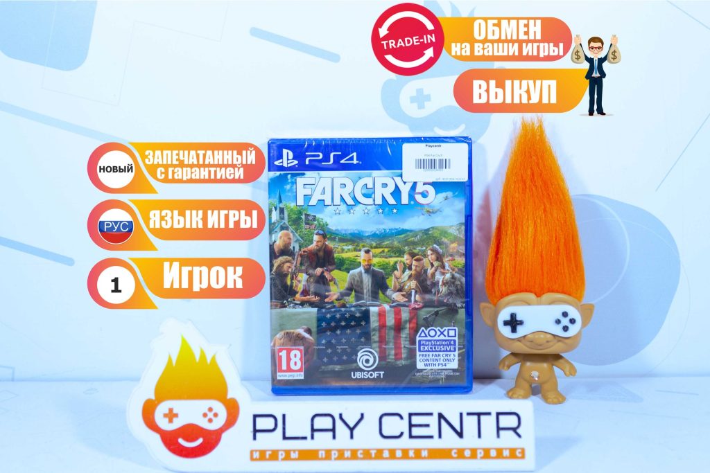 Far Cry 5 [рус.озвучка] (PS4)